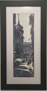 Dusan Djukaric - akvarel -75x38cm- Beograd - 2012god.