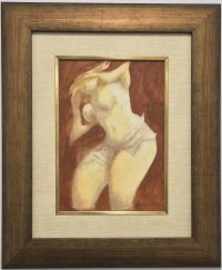 Ljubodrag Jankovic Jale -jajcana tempera-53x45cm- Torzo - 2008god.
